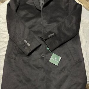 Brooks Brothers Classic Black Trench Coat